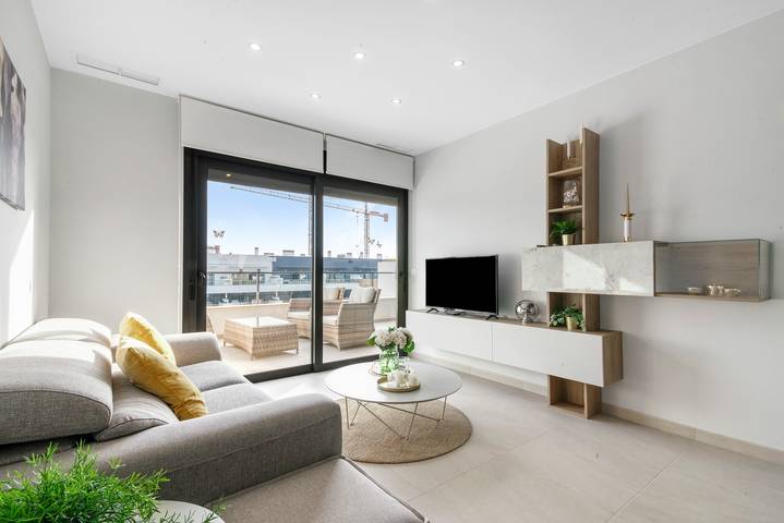 Gîte pour 4 personnes, avec bassin pour enfant ainsi que jacuzzi et sauna dans Playa Flamenca - 4