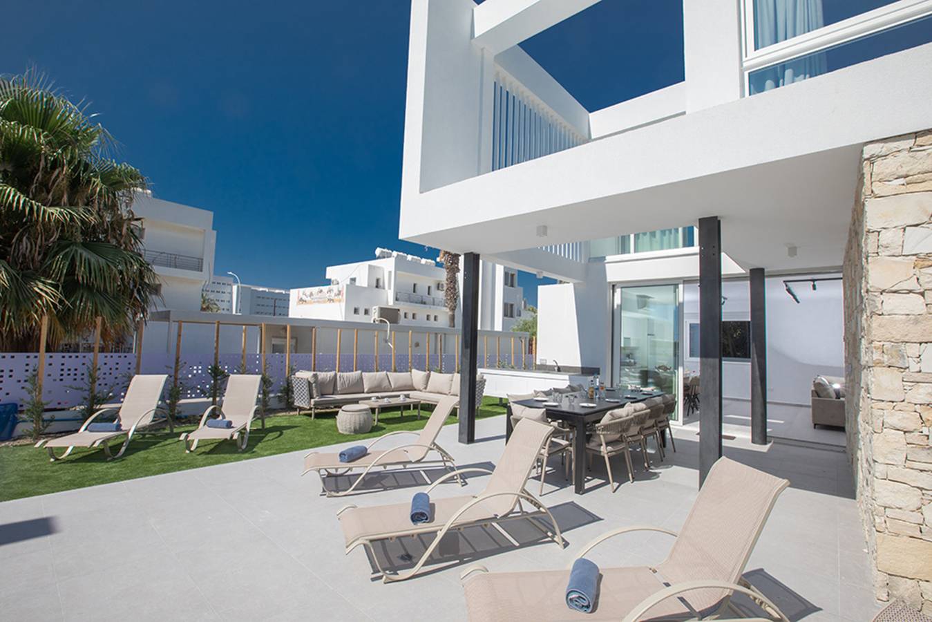 Villa für 10 Personen mit Garten in Ayia Napa, Südzypern