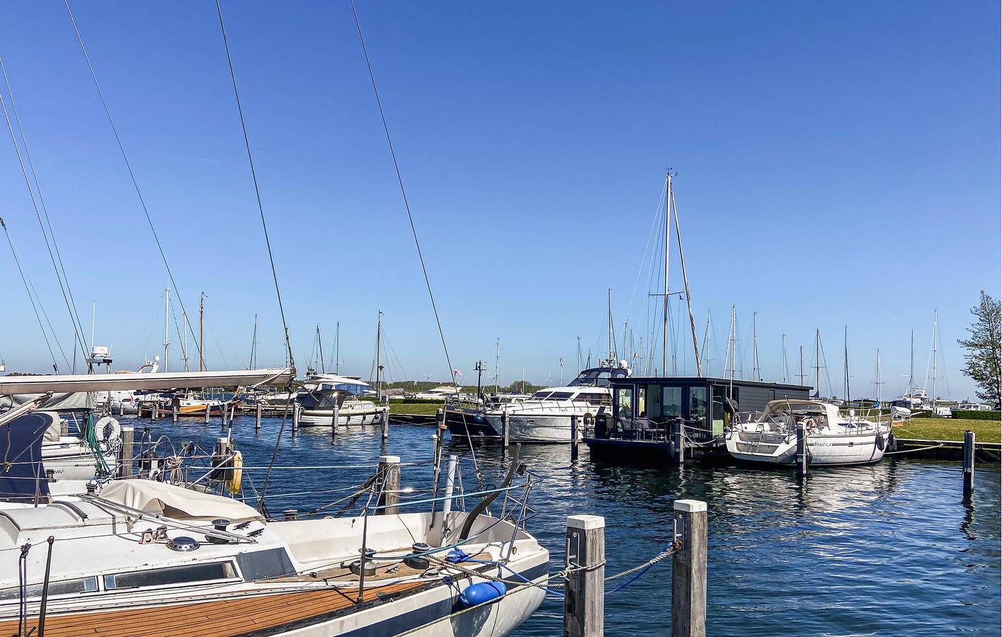 Hausboot für 5 Personen mit Terrasse in Niederländische Nordsee