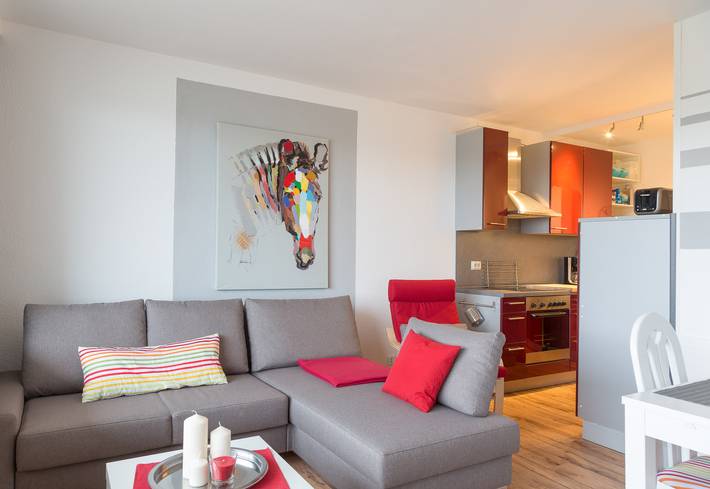 Holiday apartment for 4 people, with sauna and balcony as well as pool - 1