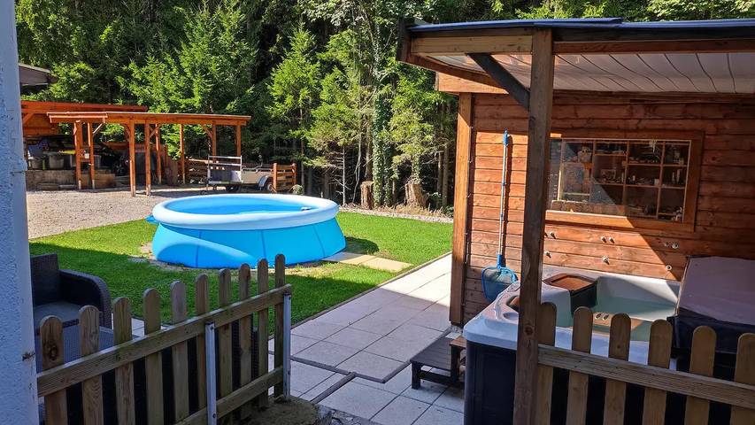 Ferienwohnung für 4 Personen, mit Garten und Sauna, mit Haustier in Altmünster