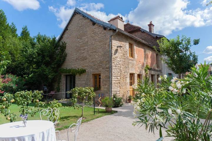 Maison de vacances pour 3 personnes, avec Terrasse ainsi que Jardin et Vue