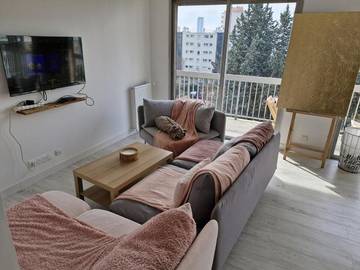 Gîte pour 2 personnes, avec jacuzzi et balcon à Épinay-sur-Seine