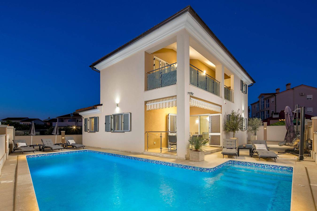 Villa für 8 Personen mit Pool in Grad Vodnjan, Südküste Istrien