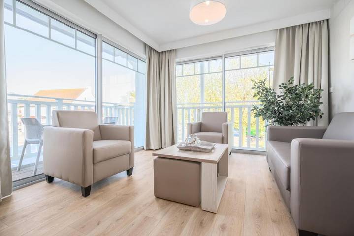 Appart’hôtel pour 4 personnes, avec balcon, animaux acceptés