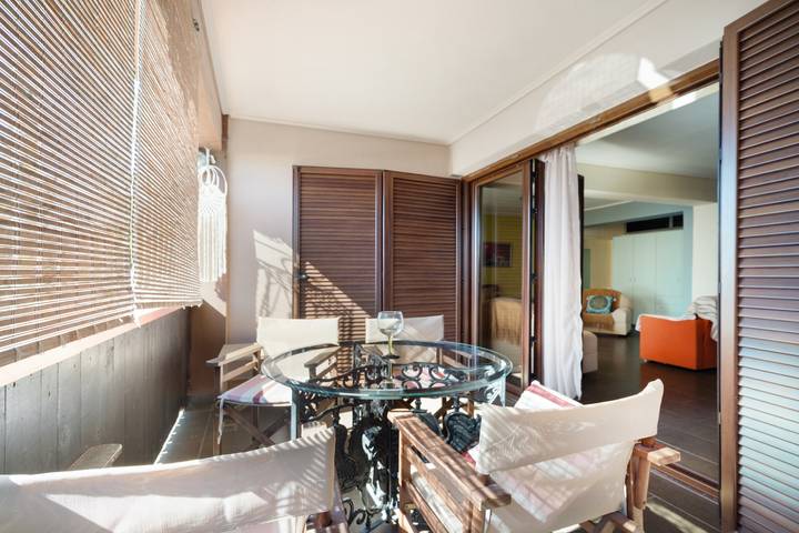 Entire studio, Studio Apartment 'Tajo Suite' with Sea View, Wi-Fi and Air Conditioning in Greece
