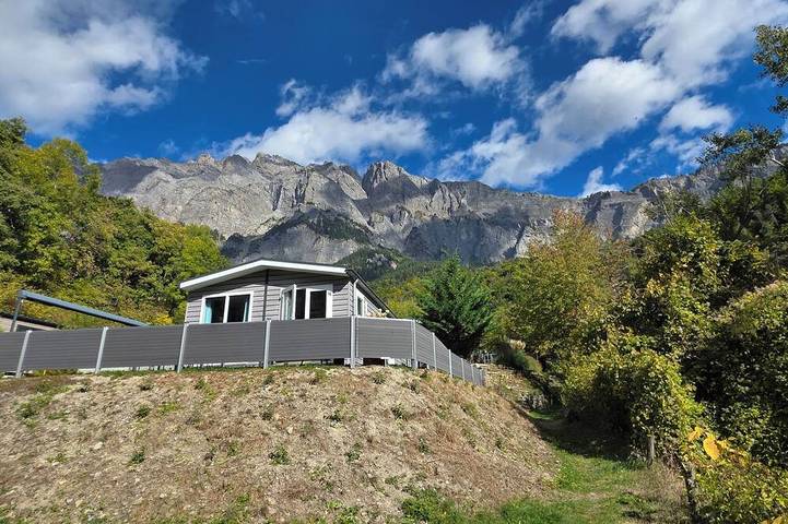 Bauernhof für 4 Personen, mit Garten im Wallis