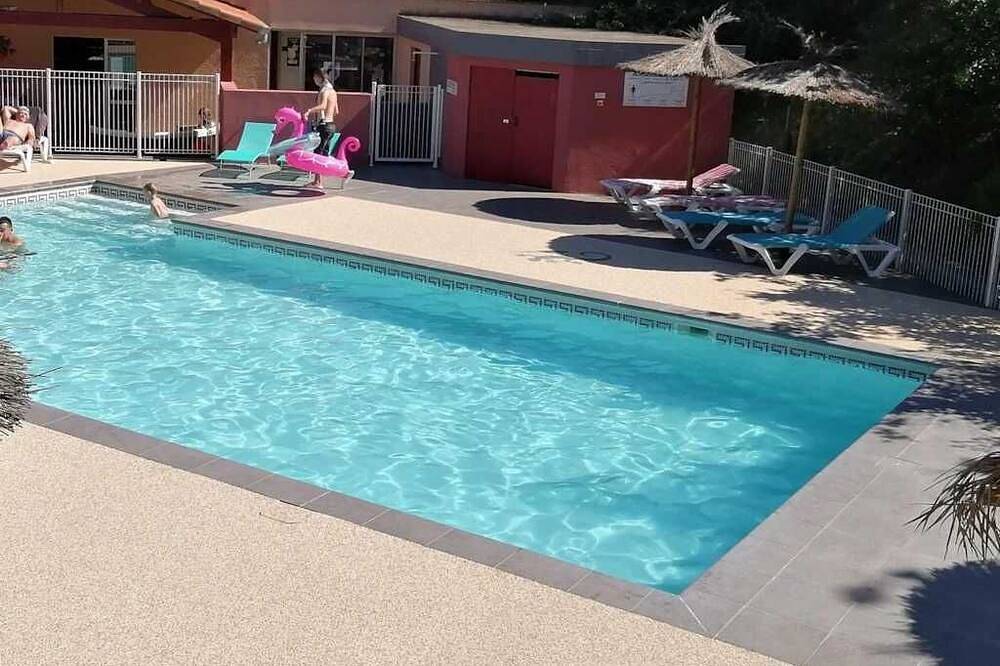 Camping 3 étoiles - Piscine  - ef0iba in Le Boulou, Céret region
