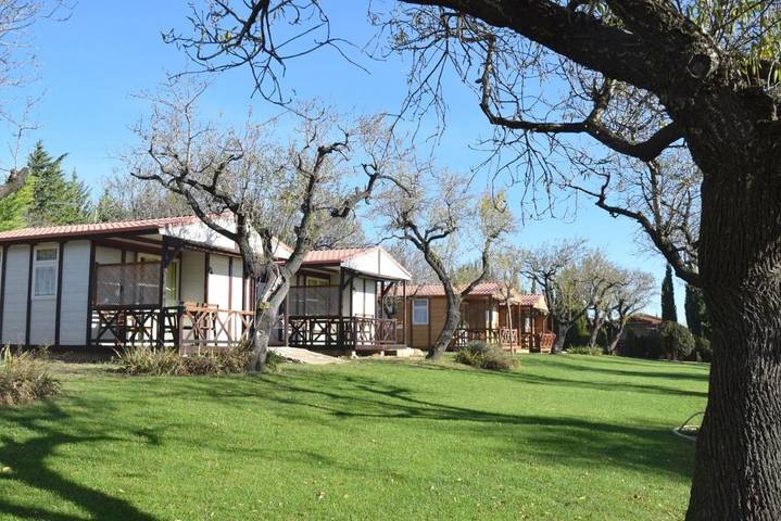 Camping pour 5 personnes, avec vue ainsi que jardin et piscine dans Aragon (Espagne) - 3