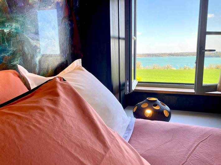 Location de vacances pour 2 personnes, avec Jacuzzi et Terrasse ainsi que Jardin et Vue à Langrolay-sur-Rance - 3