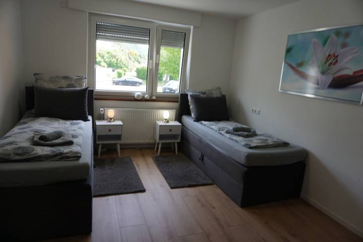 Ferienwohnung für 4 Personen, mit Balkon und Garten