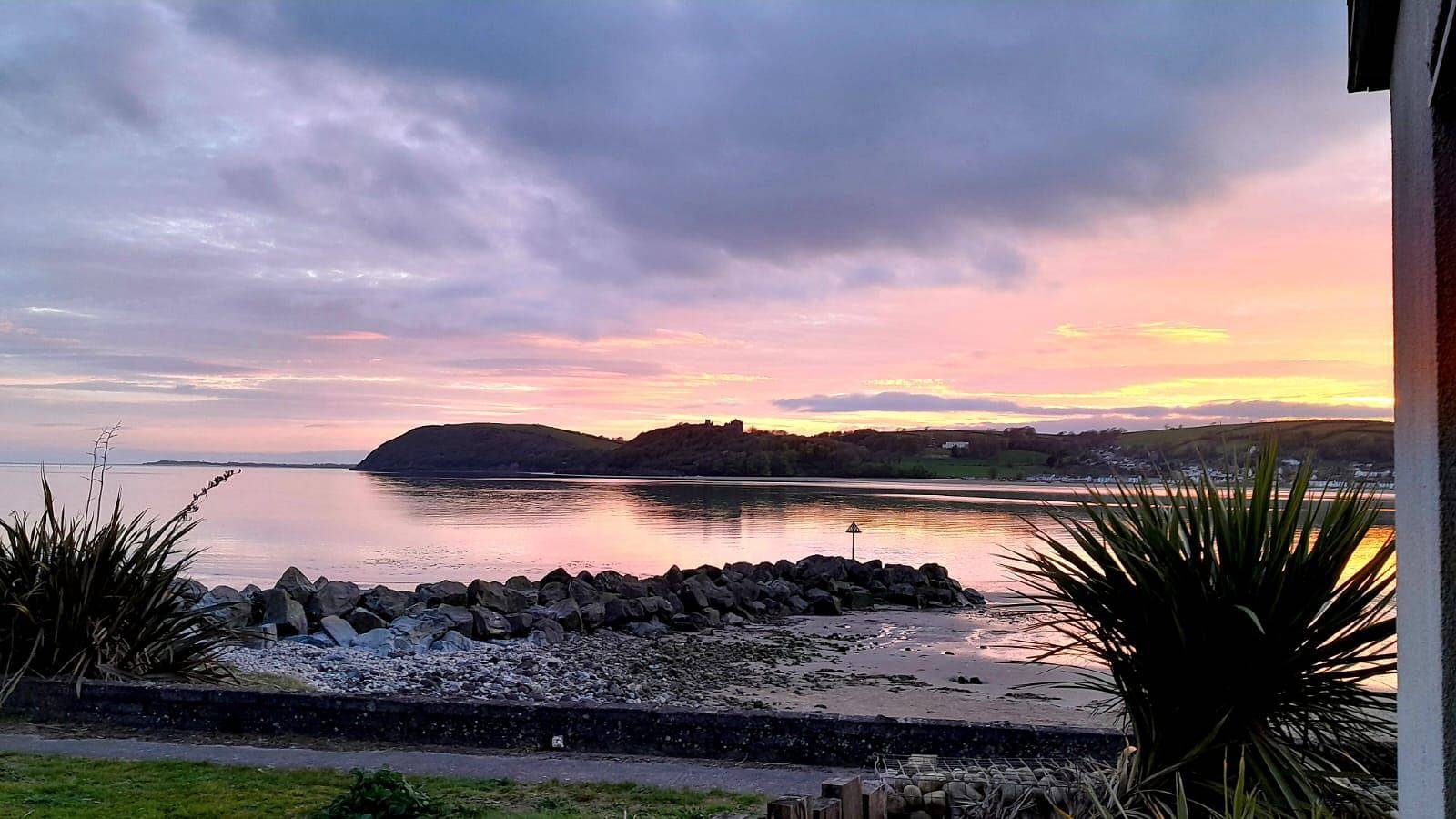 Beachside in Ferryside, Carmarthenshire