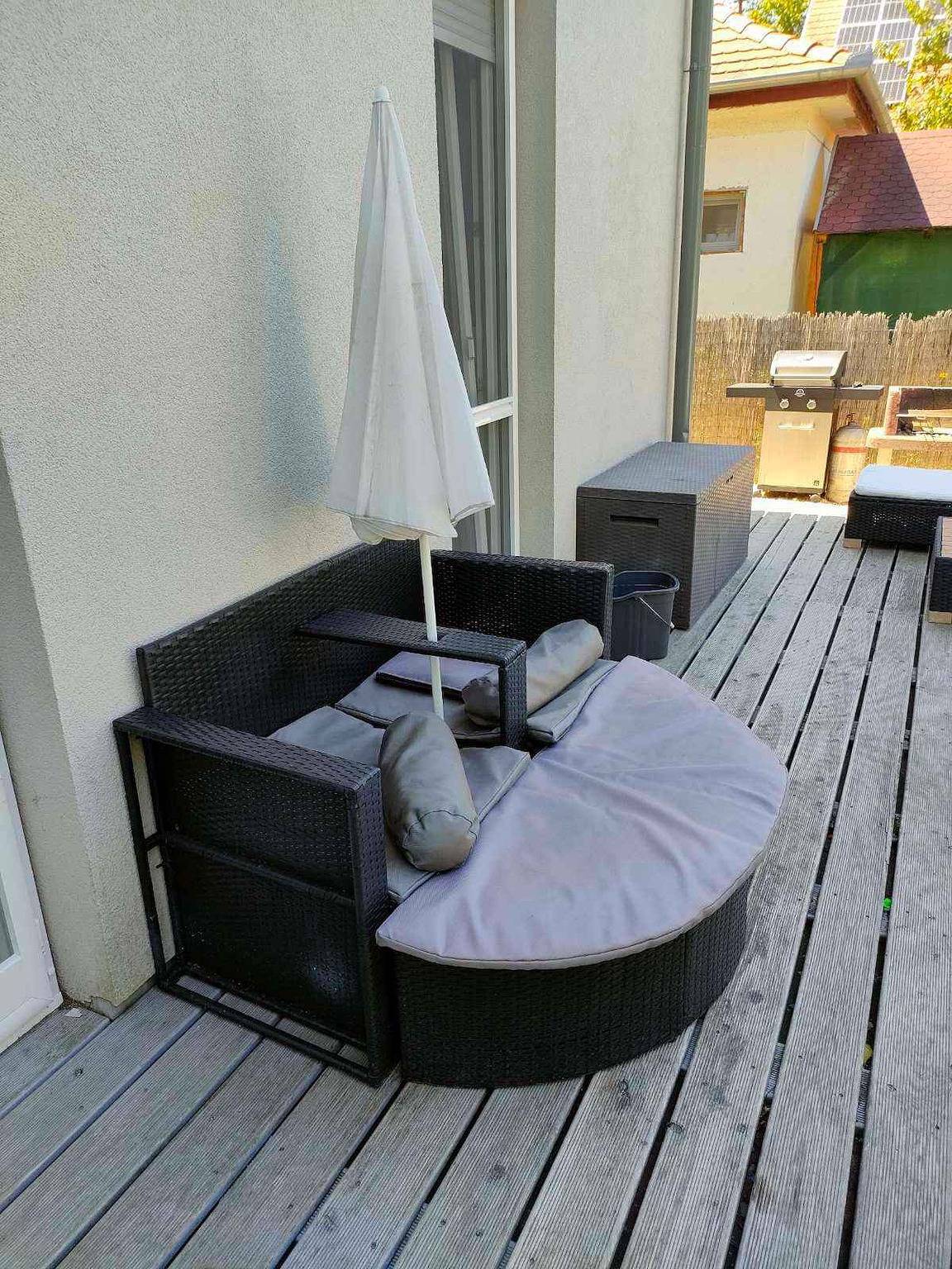 Ganze Ferienwohnung, Ferienwohnung mit Pool, Klimaanlage und Waschmaschine  in Siofok, Siófok und Umgebung