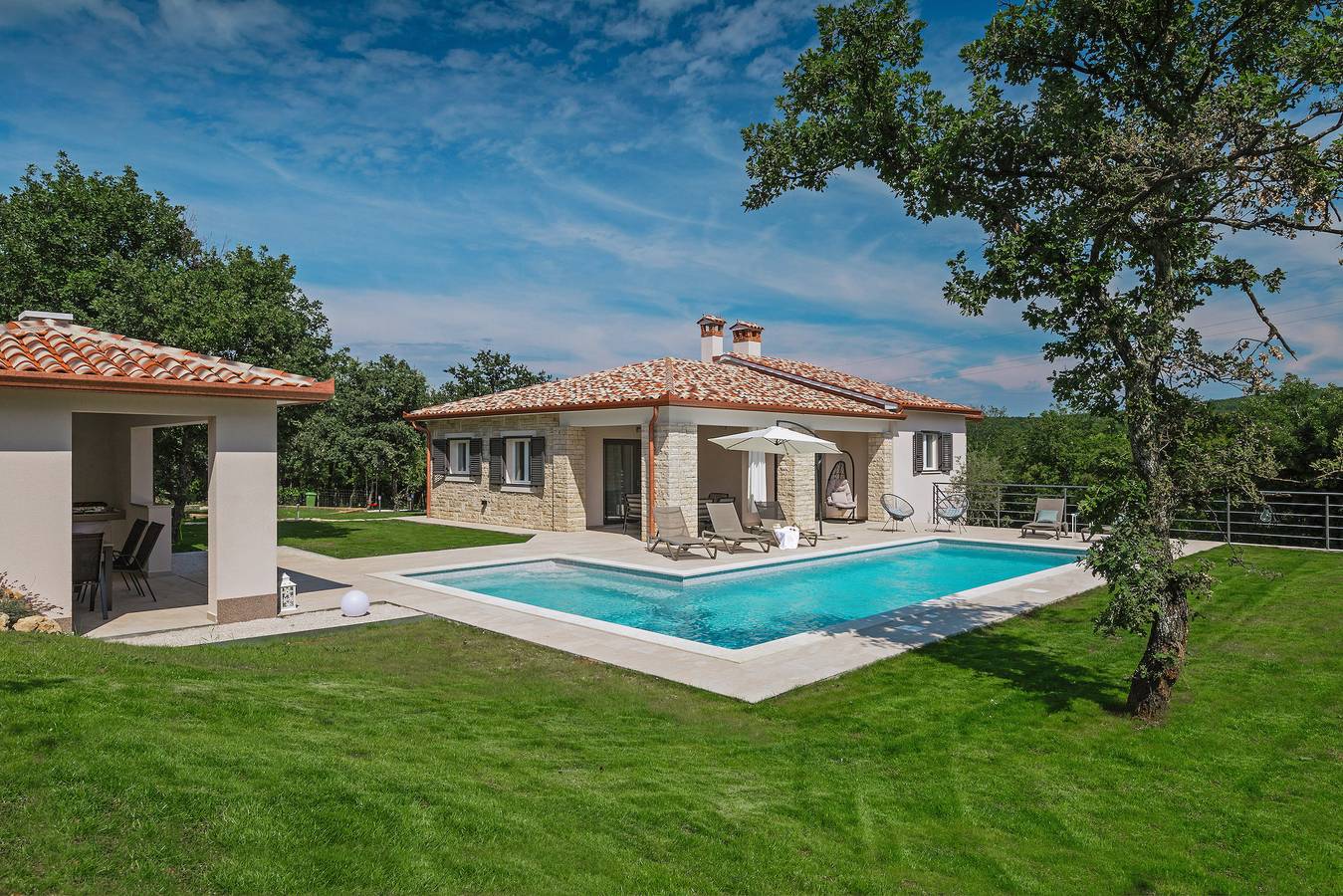 Villa Mit Pool für 6 Personen in Labin, Ostküste Istrien