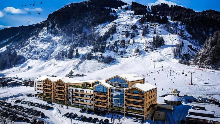 Ferienwohnung für 8 Personen, mit Pool und Balkon sowie Sauna in Rauris