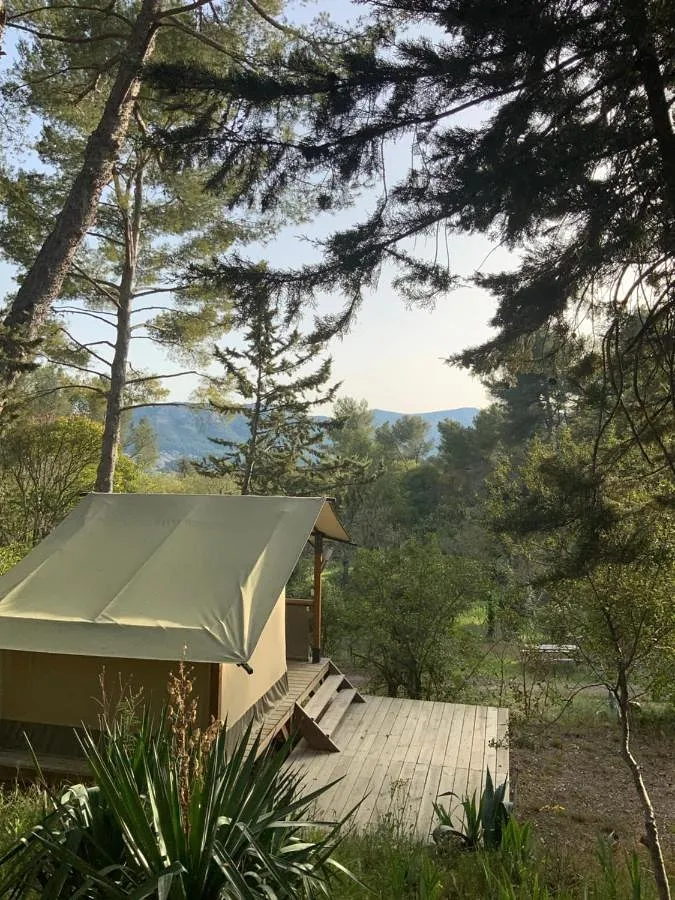 Camping for 6 people, with terrace and pool, with pets - 1