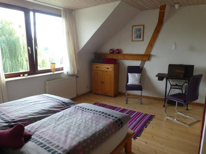 Ferienwohnung für 7 Personen, mit Balkon und Terrasse sowie Garten und Ausblick in Hitzacker - 4