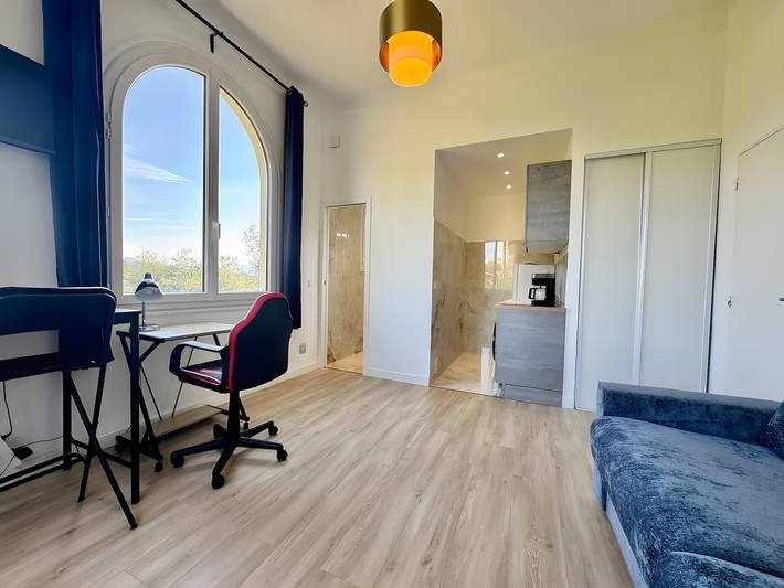 Monolocale intero, Monolocale 'Saphir' con Wi-Fi e aria condizionata in Nizza, Costa mediterranea (Francia)