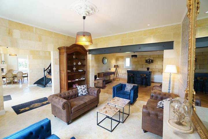 Location de vacances pour 8 personnes, avec vue et jardin à Saint-Sulpice-de-Faleyrens - 4