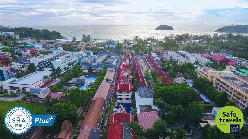 Station pour 2 personnes, avec jacuzzi et piscine ainsi que jardin et bassin pour enfant dans Province de Phuket - 3