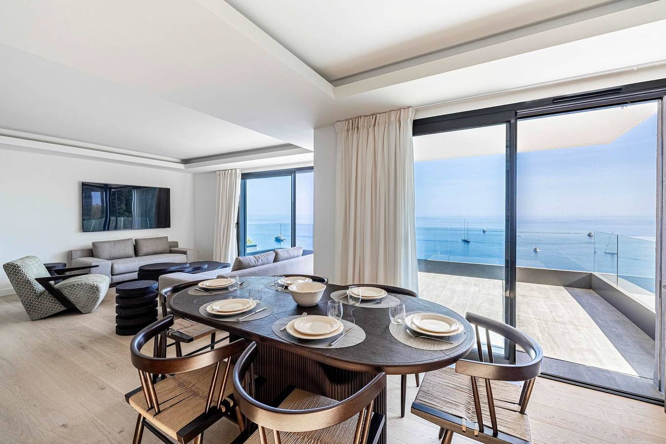 Ganze Wohnung, Ferienwohnung für 6 Personen mit Garten in Roquebrune-Cap-Martin, Mittelmeerküste (Frankreich)