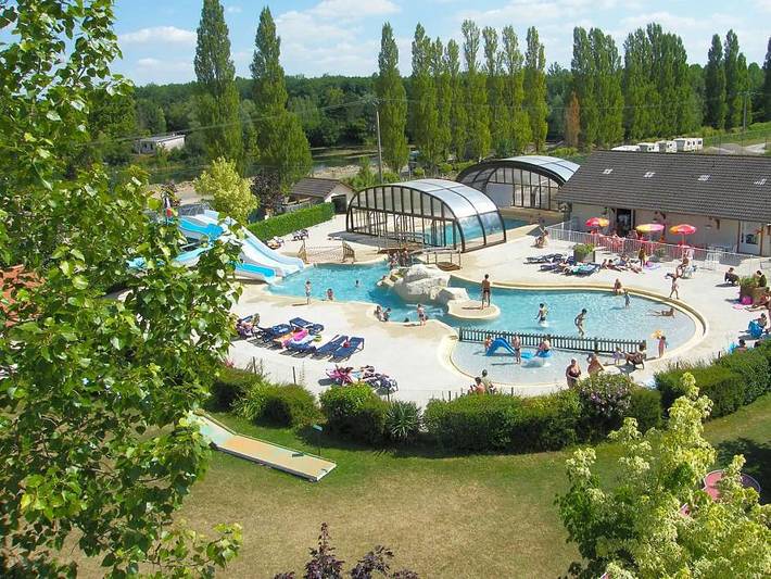 Domaine de la Noue des Rois - Mobilheim 4 personen - Mh2 30 m² in Saint-Hilaire-sous-Romilly, Aube