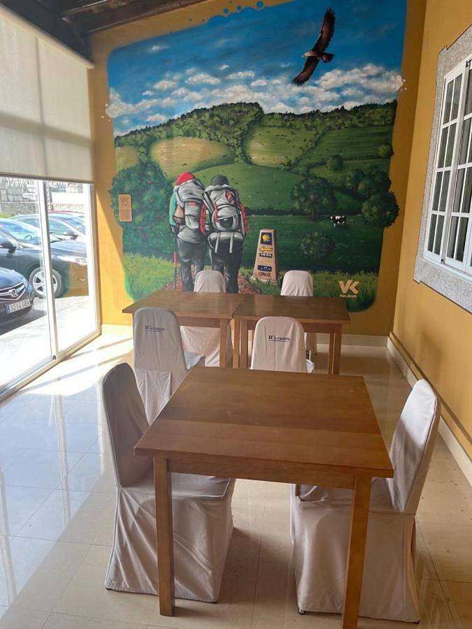 Maison d’hôte pour 2 personnes, avec Terrasse ainsi que Jardin et Vue à Vilalba