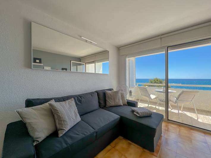 Vakantieappartement voor 3 personen, met balkon in Pineda de Mar