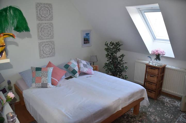 Ganze Wohnung, Ferienwohnung „Fritz“ in der Villa Hünlich mit Rondell-Blick in die Oberlausitz in Wilthen, Oberlausitz-Niederschlesien