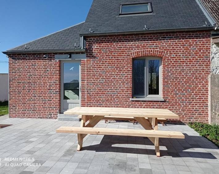 Location de vacances pour 4 personnes, avec vue et jardin à Chimay - 2