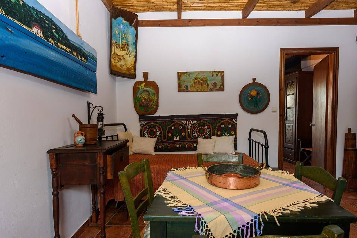 Hel lägenhet, Eros cozy, perfect location, panoramic sea view in Koroni, Messenia region