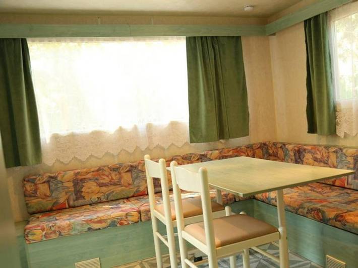 Camping Le Rebau  - Mobilheim 6 personen - Jupiter 2 Schlafzimmer in Montblanc, Mittelmeerküste (Frankreich)