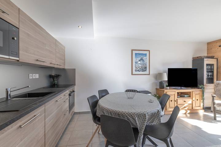 Ganze Wohnung, Appartement 'L'Oralya – 6 Personen – Samoëns' mit Bergblick, Balkon und Wlan in Samoëns, Region Bonneville