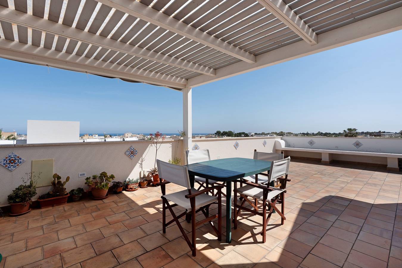 Ferienhaus 'Berta' mit Meerblick, privater Terrasse und Klimaanlage in San Vito Lo Capo, Trapani Provinz