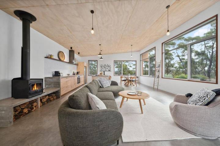 Vakantiehuis voor 5 personen, with balkon and uitzicht as well as tuin in de Blue Mountains