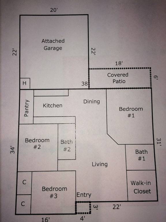 Vacation rental for 7 people, with sauna and terrace in Amarillo