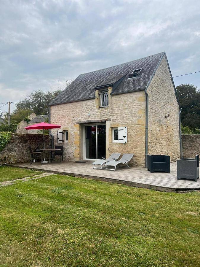 Riad pour 2 personnes, avec jardin à Longues-sur-Mer