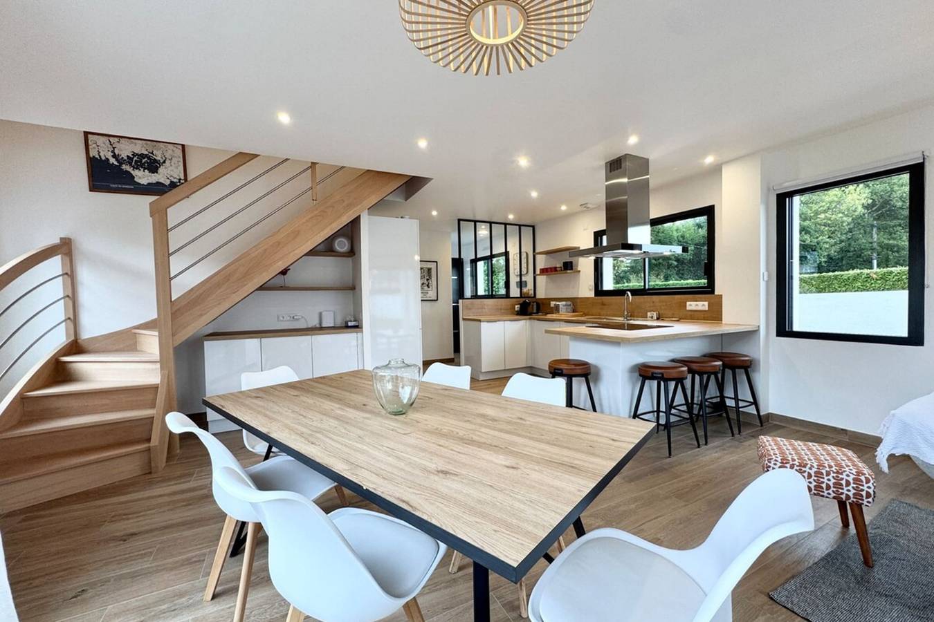 Séjour de rêve à Sarzeau, maison moderne - jardin in Sarzeau, Côte des Mégalithes