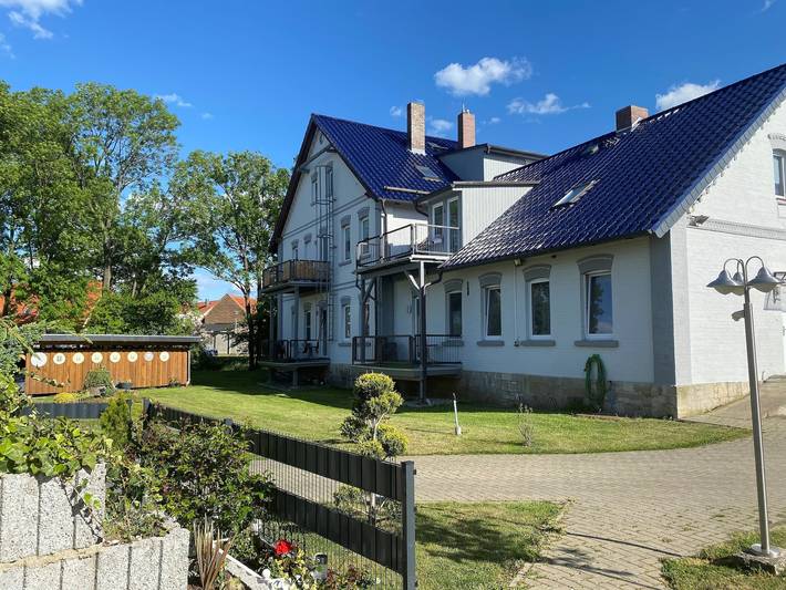 Ferienwohnung für 4 Personen, mit Balkon und Garten in Osterwieck