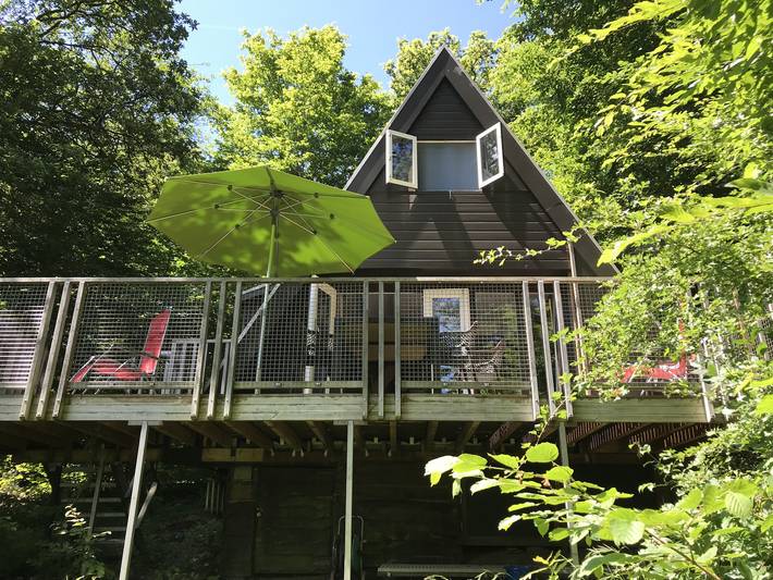 Bungalow voor 5 personen, met tuin en balkon in Durbuy