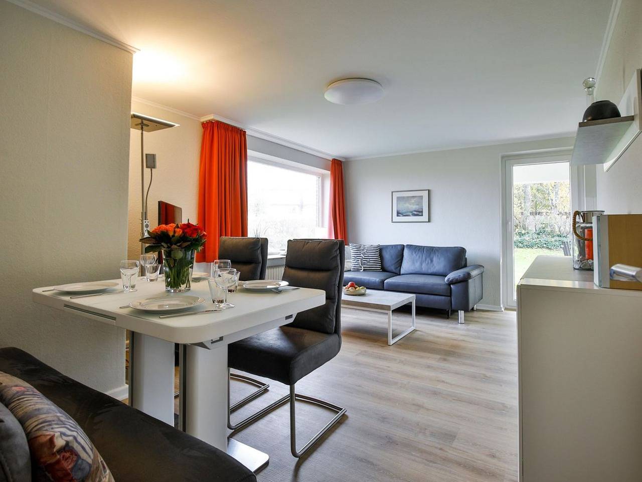Ganze Ferienwohnung, Braderuper Heide - Gemütliches 2-Zimmer App. mit Terrasse, Garten, Wlan. Haustiere erlaubt. in Wenningstedt, Sylt