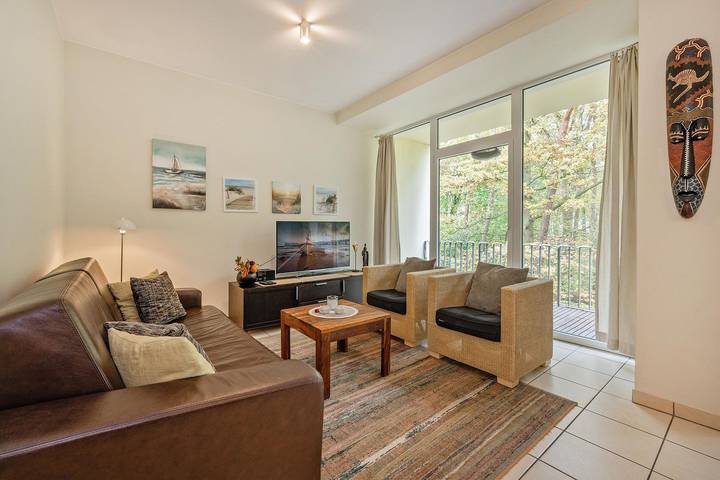 Ferienwohnung für 4 Personen, mit Balkon und Sauna in Strand Zempin, Zempin
