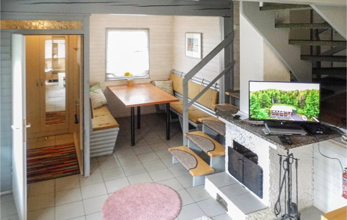 Rückzugsort am See in Ibra - Terrasse, TV, Parkplatz in Reimboldshausen, Kirchheim