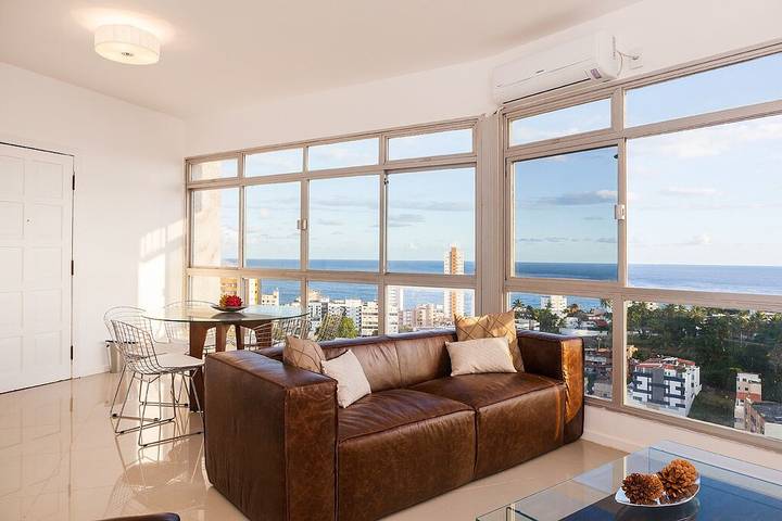 Apartamento de vacaciones para 6 personas, con terraza además de jardín y jacuzzi en Salvador