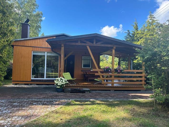 Domek letniskowy dla 7 osób, z ogród, zwierzęta dozwolone na Kaszuby