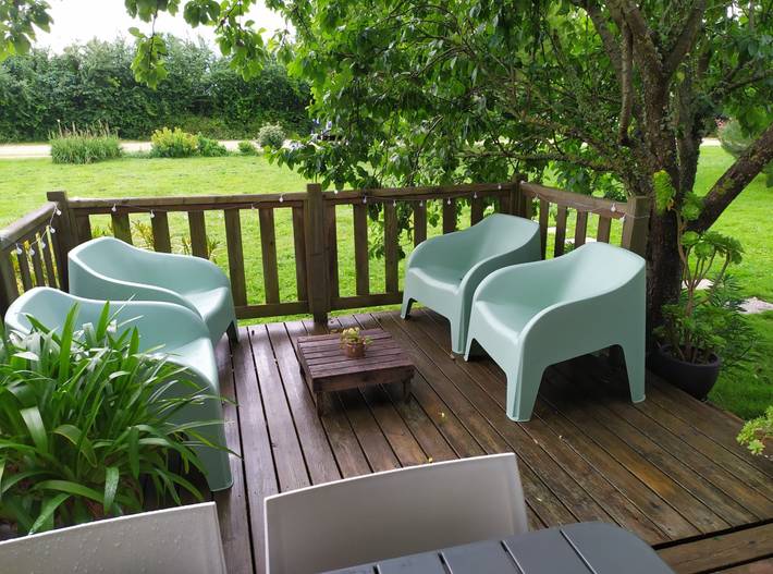 Bungalow pour 4 personnes, avec jardin