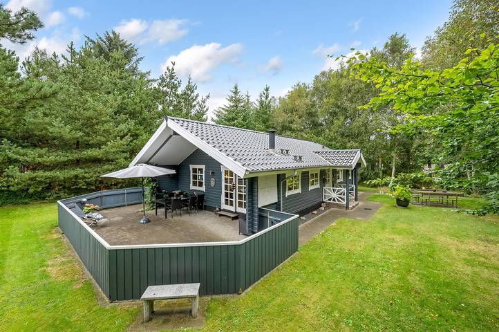 Ferieudlejning for 6 personer, med terrasse i Ho