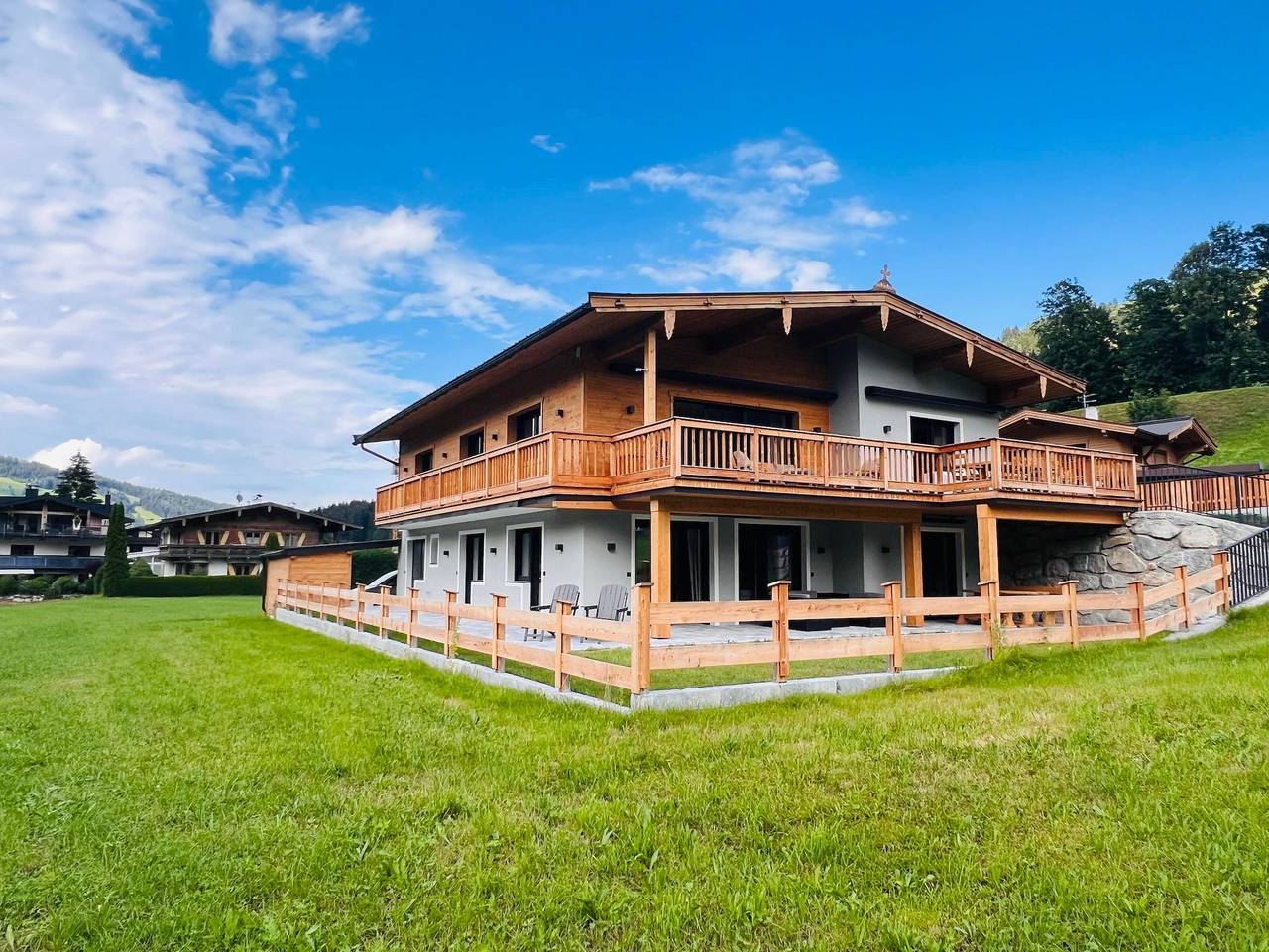 Ganze Ferienwohnung, Das Sonnwies Chalet - Appartement Top 2 in Kirchberg in Tirol, Bezirk Kitzbühel