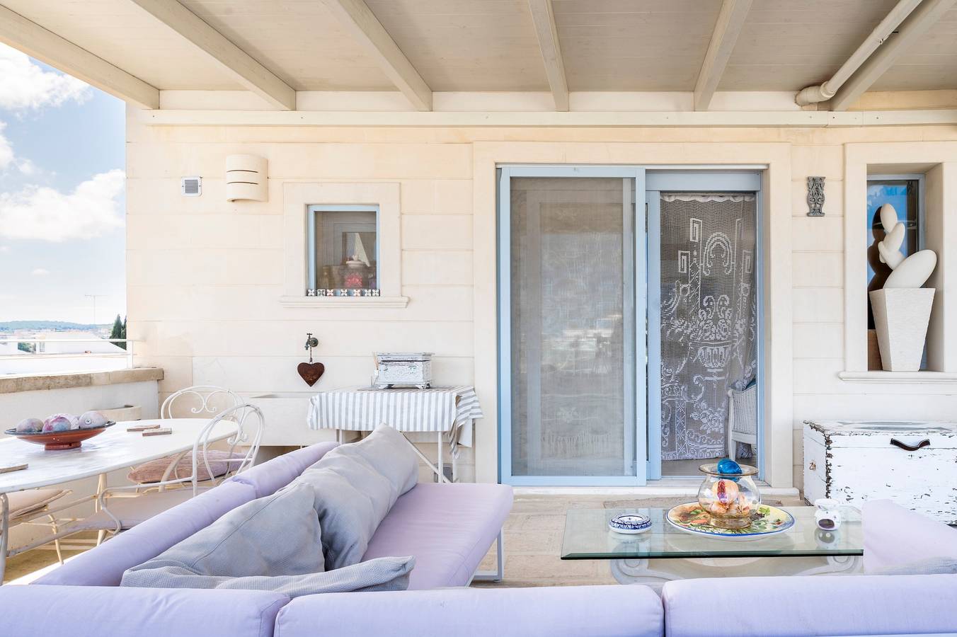 Ferienhaus 'Le Terrazze Otranto Attico - 5' mit Gemeinschaftsterrasse, Wi-Fi und Klimaanlage in Otranto, Otranto und Umgebung