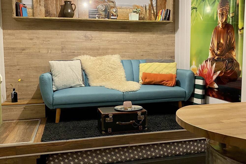 Die Pilgerbox, Tiny House trifft Urlaub, optional mit Sauna und Whirlpool in Schmidtheim, Dahlem